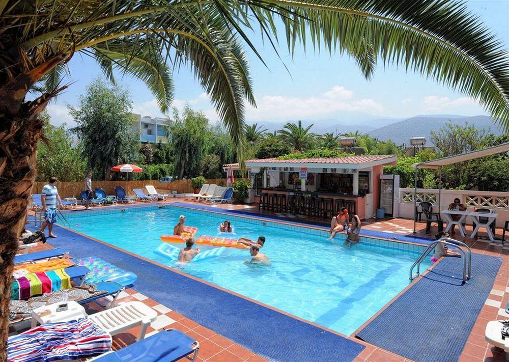Primavera Beach Hotel Studios & Apartments Малиа Екстериор снимка