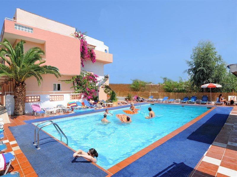 Primavera Beach Hotel Studios & Apartments Малиа Екстериор снимка
