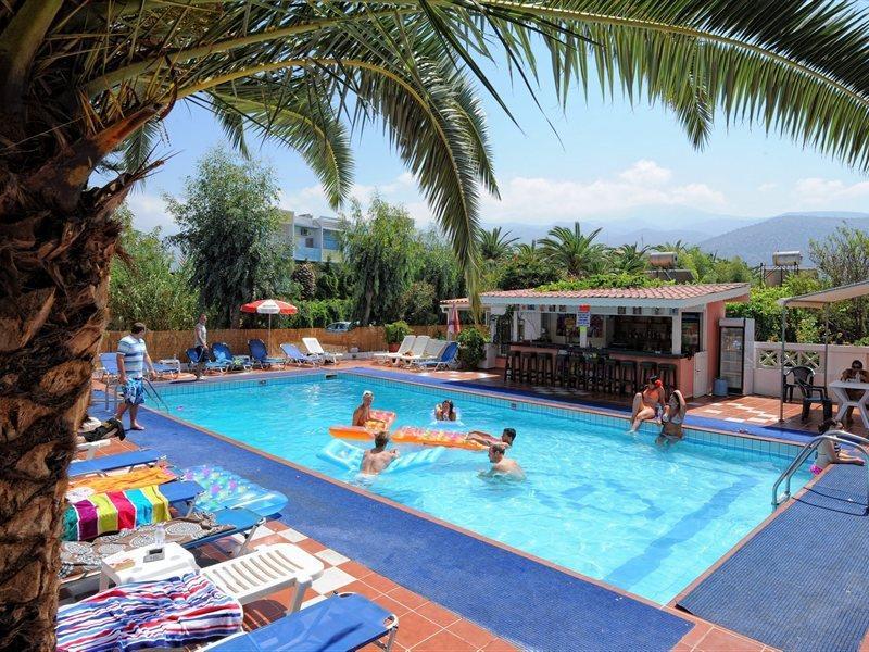 Primavera Beach Hotel Studios & Apartments Малиа Екстериор снимка